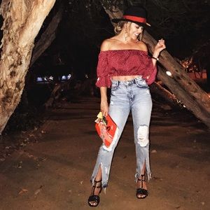 ASOS crop top by Boohoo worn twice